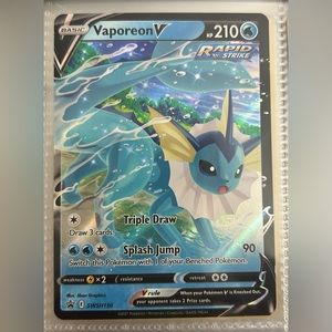 Vaporeon V #SWSH150 Pokemon card - Mint